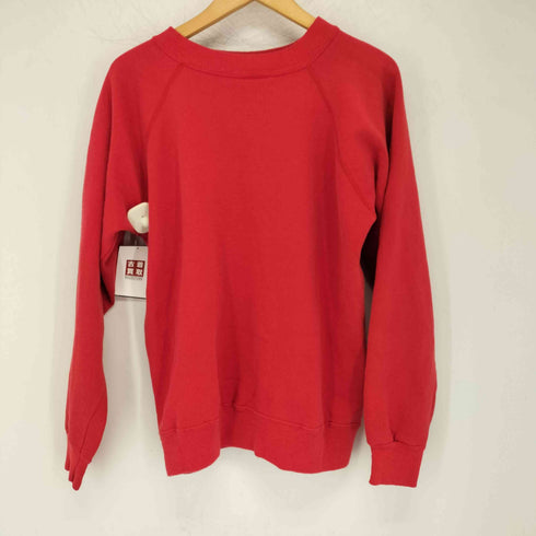 ヘインズ Hanes 80-90s USA製 Her Way クルーネック 無地 ラグランスウェット メンズ import:L