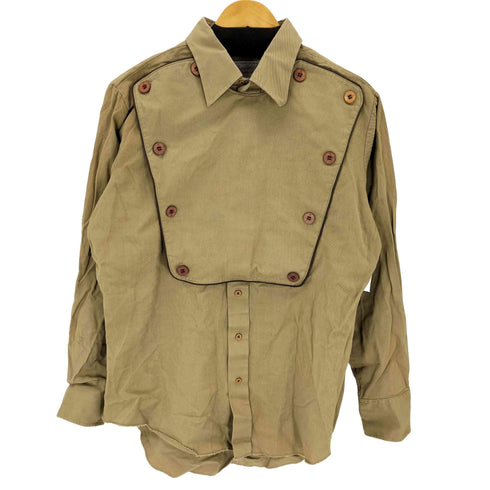 ラングラー Wrangler 70s USA製 COMBED COTTON デザインシャツ メンズ L