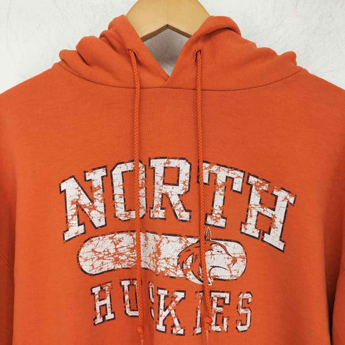 チャンピオン Champion 00s ユニバーシティ プリントパーカー フーディ メンズ import:M