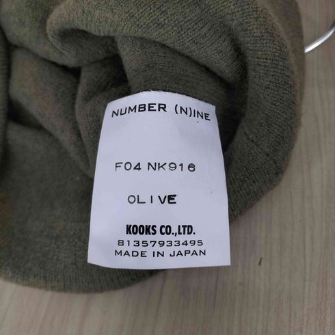 N NUMBER 04AW バルーンニットキャップ メンズ