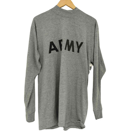 ユーエスアーミー U.S. ARMY IPFU トレーニング ハイネック プリント ロングスリーブ Tシャツ メンズ import:M