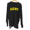 ユーエスアーミー U.S. ARMY トレーニング クルーネック プリント ロングスリーブ Tシャツ メンズ