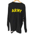 ユーエスアーミー U.S. ARMY トレーニング クルーネック プリント ロングスリーブ Tシャツ メンズ