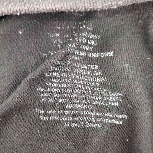 ユーエスアーミー U.S. ARMY トレーニング クルーネック プリント ロングスリーブ Tシャツ メンズ