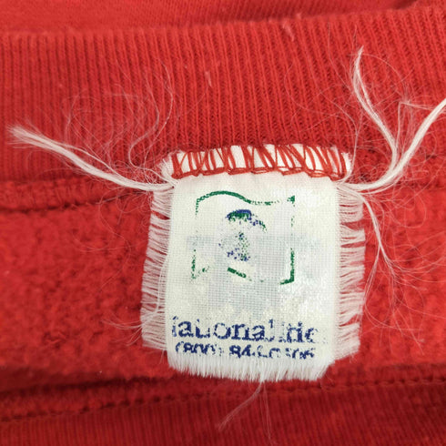 90s NOW THIS IS ITALIAN プリント クルーネック L/S スウェット メンズ