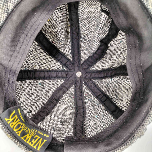 ニューヨークハット NEWYORK HAT&CAP CO. USA製 ツイード ネップ キャスケット メンズ