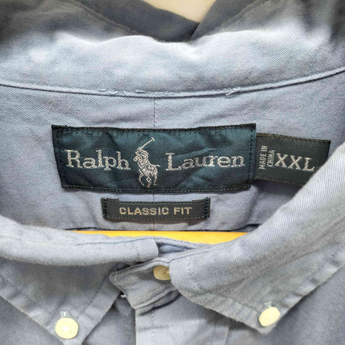 ラルフローレン RALPH LAUREN CLASSIC FIT ポニー刺繍 ボタンダウンシャツ メンズ XXL