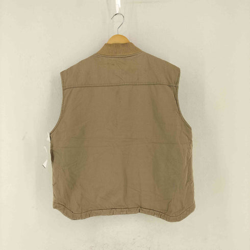 austin clothing 裏地チェック キャンバス ベスト メンズ