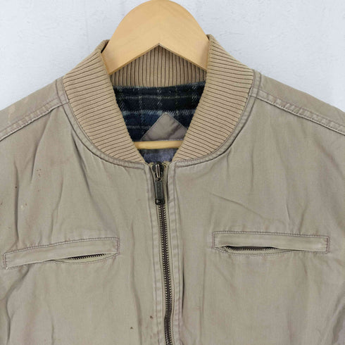 austin clothing 裏地チェック キャンバス ベスト メンズ