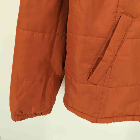 ファーストダウン FIRST DOWN 裏地 チェック フリース ジップアップ パテッド ジャケット メンズ import:L