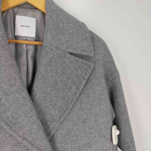 スピックアンドスパン Spick and Span 22AW WメルトンPコート レディース JPN:36