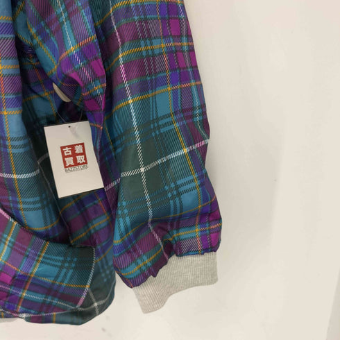 british mist チェック リバーシブル ジャケット メンズ import:M