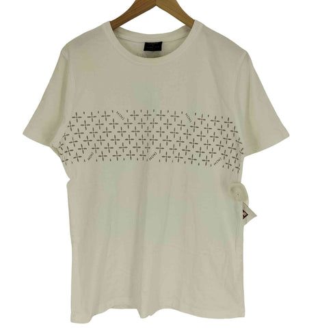 N NUMBER 両面プリント S/S クルーネック Tシャツ メンズ FREE