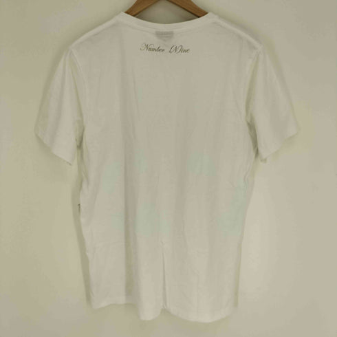 N NUMBER 両面プリント S/S クルーネック Tシャツ メンズ FREE