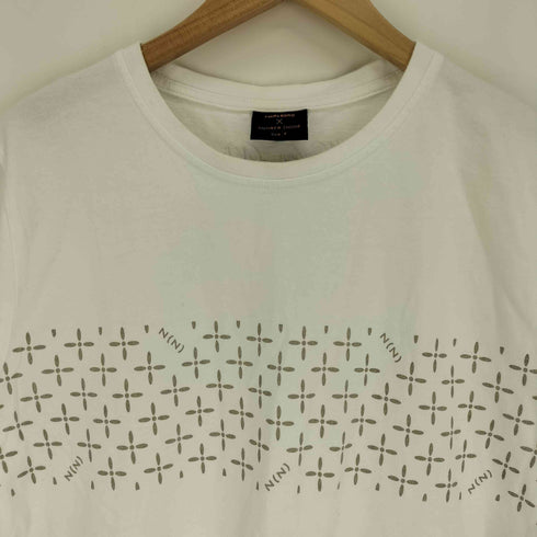 N NUMBER 両面プリント S/S クルーネック Tシャツ メンズ FREE