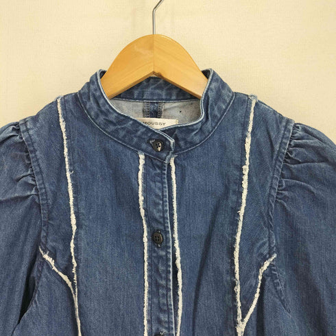 マウジー moussy CUT OF RILL DENIM ドレス レディース JPN:1
