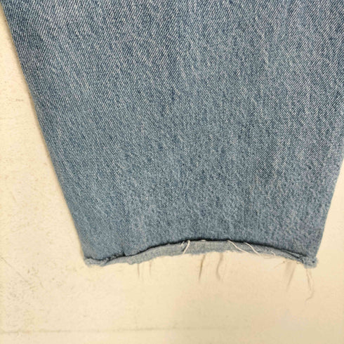 アズールバイマウジー AZUL by moussy DAMAGED STRAIGHT DENIM レディース S