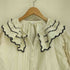 マウジー moussy EMBROIDERY LACE FRILL トップス レディース FREE