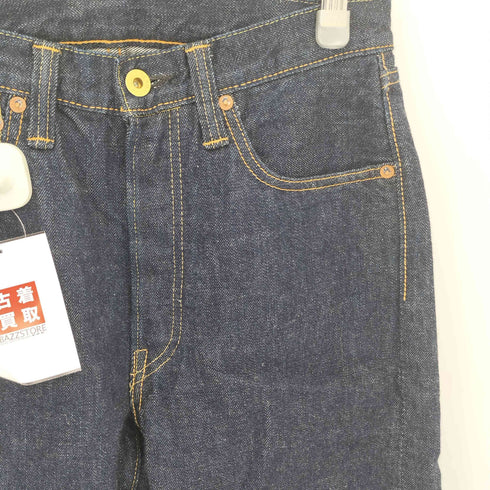 バイグラッドハンド BY GLADHAND 1111 SLIM STRAIGHT ボタンフライ インディゴ 赤耳 セルヴィッチ スリムデニムパンツ メンズ 28