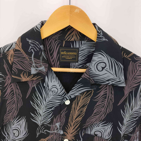バイグラッドハンド BY GLADHAND PEACOCK QUILL S/S SHIRTS ピーコッククイル 半袖シャツ メンズ import:S