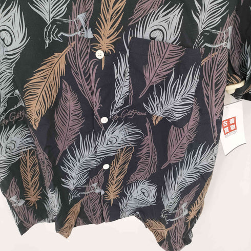 バイグラッドハンド BY GLADHAND PEACOCK QUILL S/S SHIRTS ピーコッククイル 半袖シャツ メンズ import:S