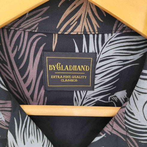 バイグラッドハンド BY GLADHAND PEACOCK QUILL S/S SHIRTS ピーコッククイル 半袖シャツ メンズ import:S