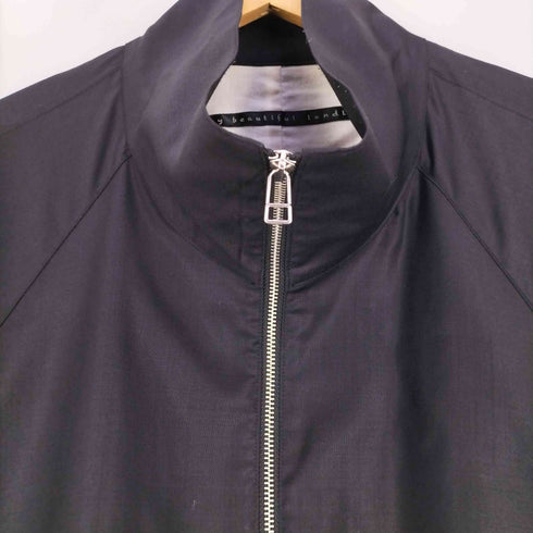 マイビューティフルランドレット my beautiful landlet 24SS TROPICAL CLOTH SIDE LINE ZIP BLOUSON メンズ JPN:1