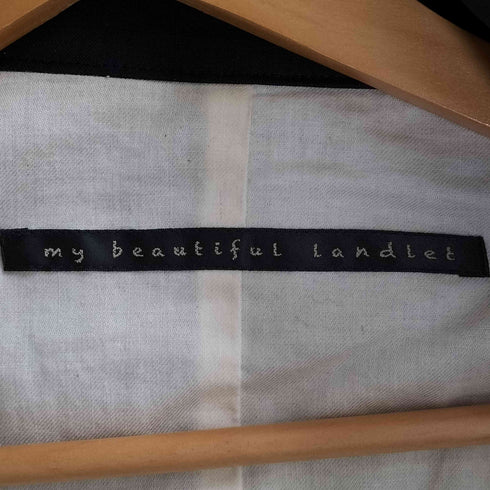 マイビューティフルランドレット my beautiful landlet 24SS TROPICAL CLOTH SIDE LINE ZIP BLOUSON メンズ JPN:1