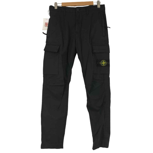 ストーンアイランド STONE ISLAND カーゴパンツRT ストレッチコットンギャバジンガーメントダイカーゴパンツ メンズ 30