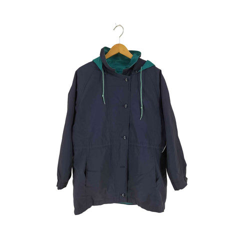 ロンドンフォグ LONDON FOG london towne フーデッド コットンコート レディース import:L