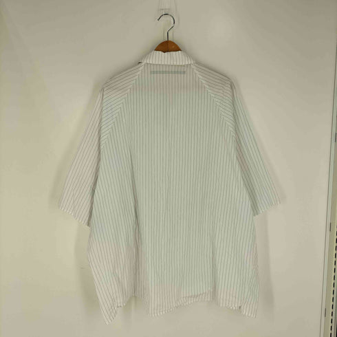 マイビューティフルランドレット my beautiful landlet 25SS POPLIN STRIPED SHORT SLEEVE SHIRT メンズ JPN:0