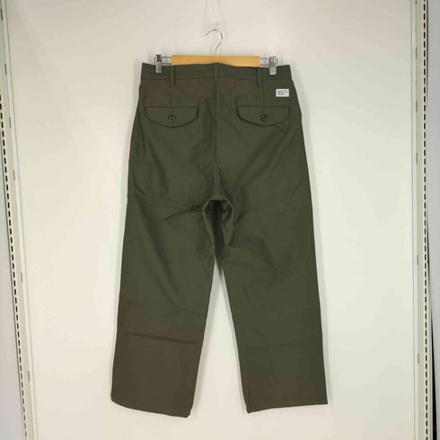 ダブルタップス WTAPS 25AW WRKT2501 / TROUSERS / COTTON. BACKSATIN / OLIVE DRAB メンズ JPN:3