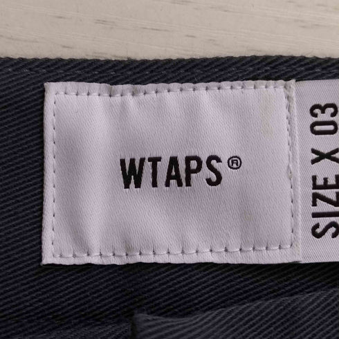 ダブルタップス WTAPS 25AW WRKT2002 / Trousers / Poly. Twill Charcoal メンズ JPN:3