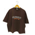 CLESSTE BUBBLE LOGO PRINT MASSIVE T-SHIRT WITH DRAWSTRINGS クルーネックTシャツ メンズ FREE
