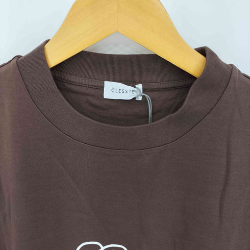 CLESSTE BUBBLE LOGO PRINT MASSIVE T-SHIRT WITH DRAWSTRINGS クルーネックTシャツ メンズ FREE