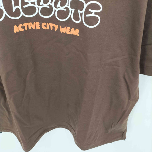 CLESSTE BUBBLE LOGO PRINT MASSIVE T-SHIRT WITH DRAWSTRINGS クルーネックTシャツ メンズ FREE