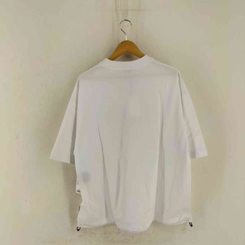 CLESSTE 25AW BUBBLE LOGO PRINT MASSIVE T-SHIRT WITH DRAWSTRINGS オーバーサイズ プリント Tシャツ メンズ FREE