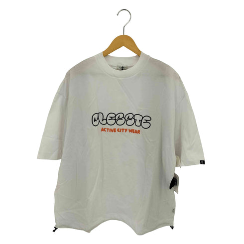 CLESSTE BUBBLE LOGO PRINT MASSIVE T-SHIRT WITH DRAWSTRINGS クルーネックTシャツ メンズ FREE