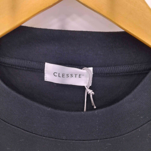 CLESSTE BUBBLE LOGO PRINT MASSIVE T-SHIRT WITH DRAWSTRINGS クルーネックTシャツ メンズ FREE