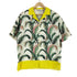 メゾンキツネ MAISON KITSUNE x Hotel Olympia パーム フロント プリント リゾート シャツ メンズ S