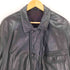 コムサデモード COMME CA DU MODE TETSU 90S ジップアップ ラムレザー ジャケット 裏地キルト メンズ