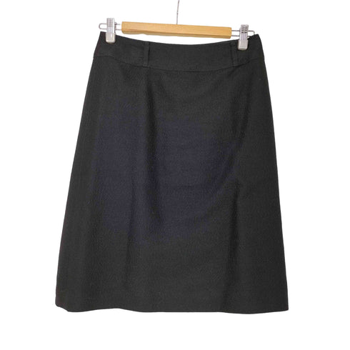 バーバリーロンドン BURBERRY LONDON シルク混 ひざ丈 タイトスカート レディース FR:38-40