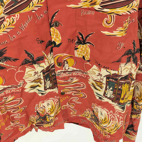 ウィアード WEIRDO WEIRDO HUT - L/S SHIRTS ロングスリーブ アロハシャツ メンズ import:S