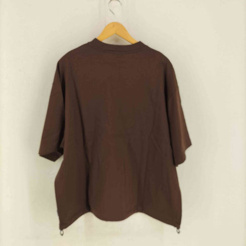 CLESSTE 25AW BUBBLE LOGO PRINT MASSIVE T-SHIRT WITH DRAWSTRINGS オーバーサイズ プリント Tシャツ メンズ FREE