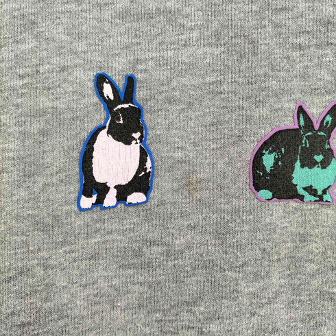 ピーエスポールスミス PS Paul Smith ラビットプリントコットンスウェット メンズ M