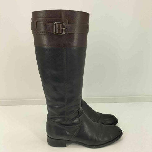 ダイアナ DIANA ジップアップレザーロングブーツ レディース JPN:23.5