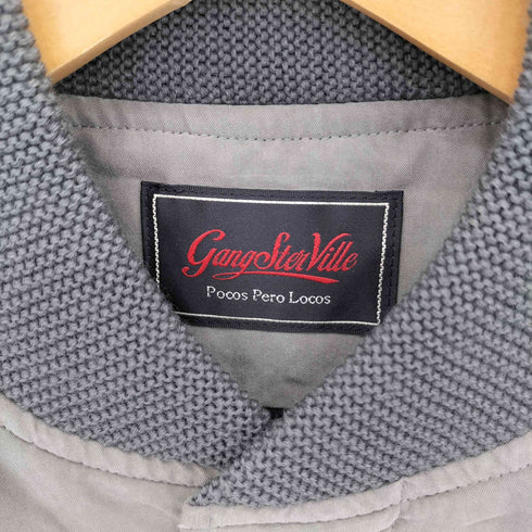 ギャングスタビル GANGSTERVILLE NO MASTER DERBY JACKET ダービージャケット メンズ import:M