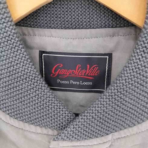 ギャングスタビル GANGSTERVILLE NO MASTER DERBY JACKET ダービージャケット メンズ import:M