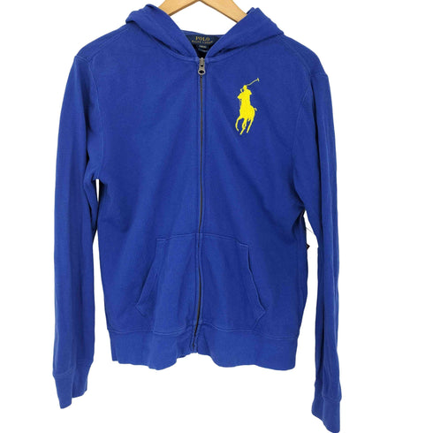 ポロラルフローレン POLO RALPH LAUREN ビックポニー刺繍 フルジップ パーカー フーディ レディース 160/80