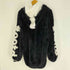 #OOTD 袖ロゴ ダブルフーディー ファージャケット レディース FREE